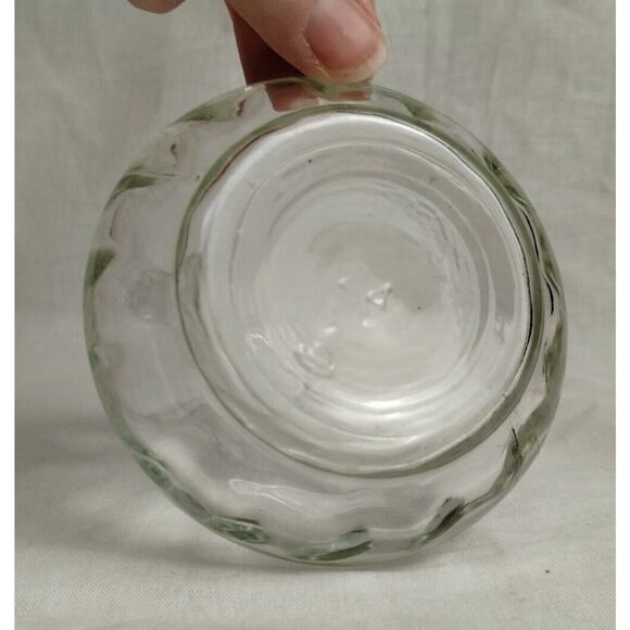 Vintage Anchor Hocking Clear Glass Oil/Vinegar Cruet Bottle - No Stopper - Picture 5 of 6